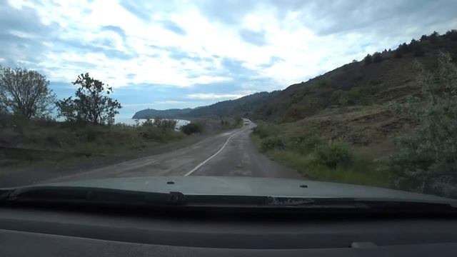 В Крым на машине, Южнобережное шоссе (ЮБШ) Коктебель - Алушта смотреть онлайн