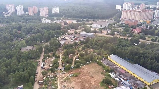 Полет на вертолете Robinson R44 над Москвой