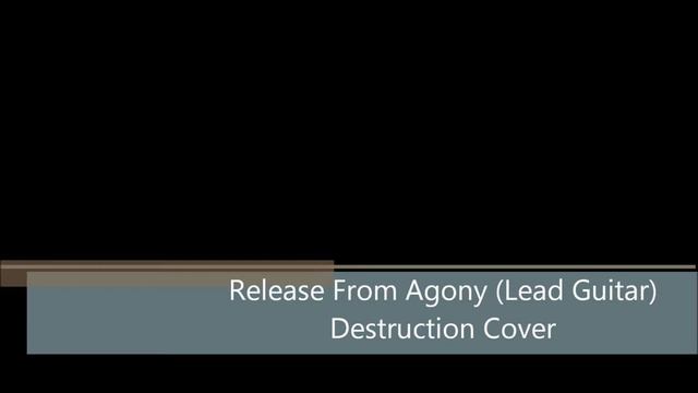 Destruction - Release From Agony (Rhythm & Lead Guitar) cover смотреть онлайн