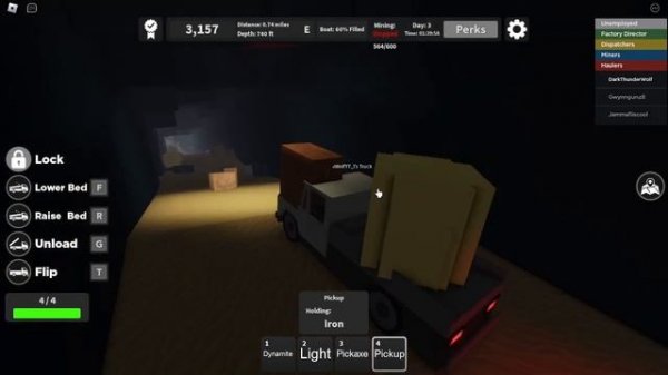 Time To Mine Buying Our First Truck (Roblox Mining Inc Remastered)