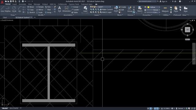 How to design Lighting System in Auto Cad? Ep01 смотреть онлайн