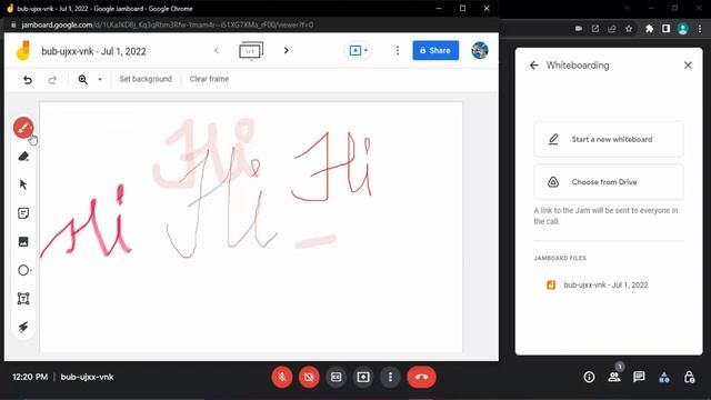 How To Use Jamboard In Google Meet | How To Use Google Jamboard As A Whiteboard In Google Meet смотреть онлайн