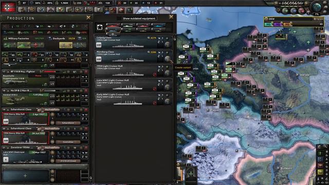 HOI4 - Total War - Building up the Kriegsmarine смотреть онлайн