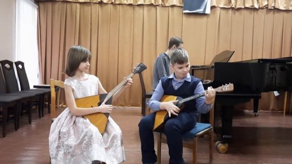 Дуэт "BalaLike" - Ген. Гладков "Песенка зайца и волка на карнавале"