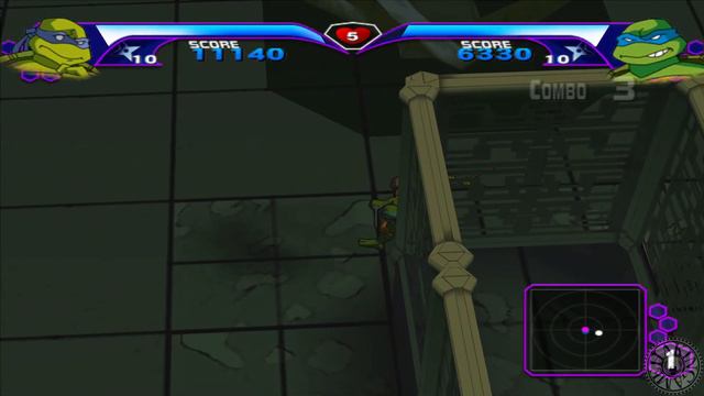 St.4 Ar.1 Teenage Mutant Ninja Turtles 2003 (GameCube) смотреть онлайн