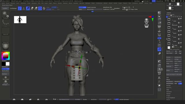 How use Stager in ZBrush смотреть онлайн