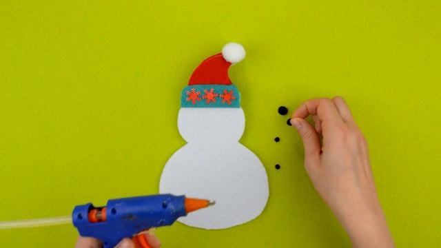 Новогодние поделки своими руками | DIY Корзинка в виде снеговика смотреть онлайн