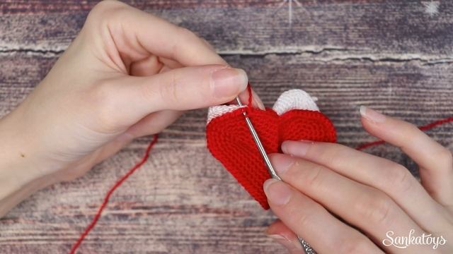 Шкатулка сердечко. Подробный урок крючком ко Дню Валентина. смотреть онлайн