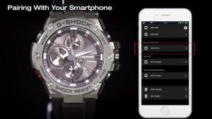 GST-B100 G-Shock 5513 HOW TO PAIR WITH A SMARTPHONE & App G-Shock Connected ? English Easy TUTORIAL