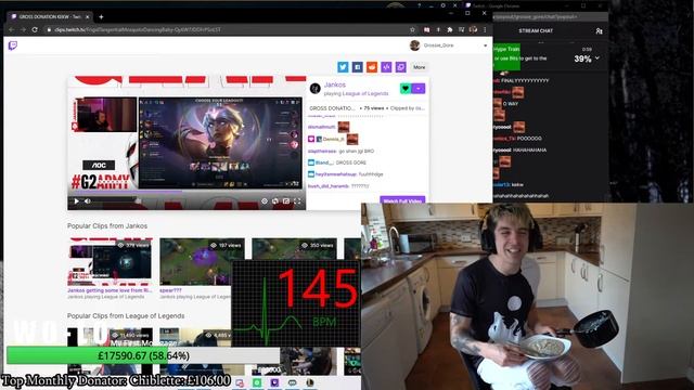 Gross Gore reacts to Jankos reading his donation смотреть онлайн