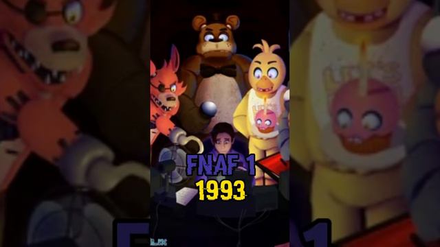 В каком году происходят события каждого фнафа❓#2 #games #fnaf #fnafedit #FNaF #FNAF смотреть онлайн