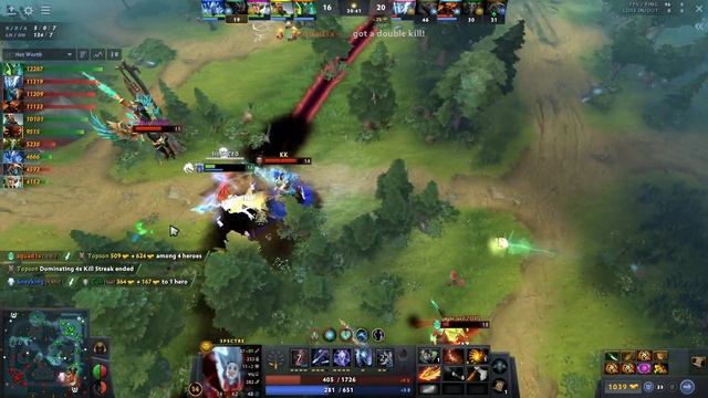 Spectre Dota 2 Gameplay Yatoro with Radiance - Butterfly смотреть онлайн