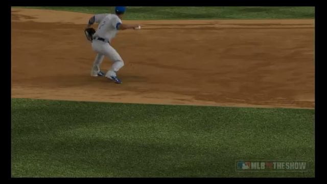 Great ball physics off the 2nd base bag The Show 12 смотреть онлайн