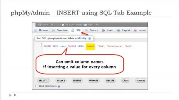 SQL INSERT, UPDATE, DELETE