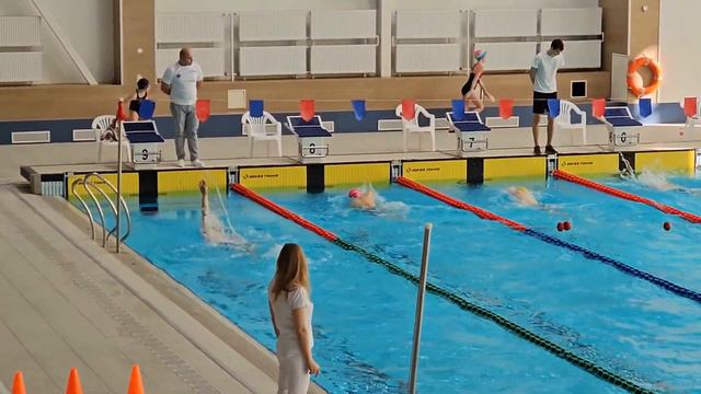 Сезон: 22-23. 100 спина - 1.07,97. Чемпионат Томской области (9ая дорожка) 15.03.23г. смотреть онлайн