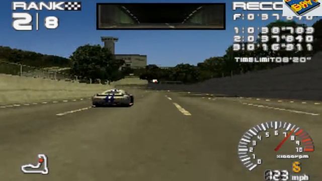 Ridge Racer R4 - Phantomile Racing Circuit! смотреть онлайн
