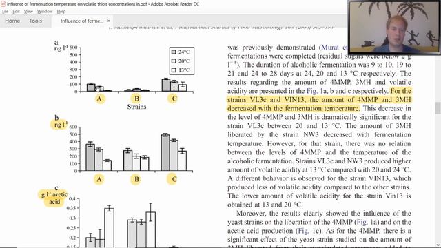 The influence of different fermentation temperatures on fruitiness in Sauvignon blanc wines смотреть онлайн