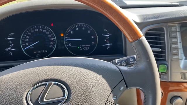 2004 Lexus LX470 Cold Start, 4x4 Demonstration And Engine Idle Video