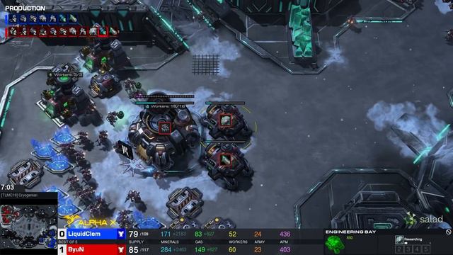 StarCraft 2 - BYUN vs CLEM! - WardiTV Team Liquid Map Contest Tournament 8 смотреть онлайн