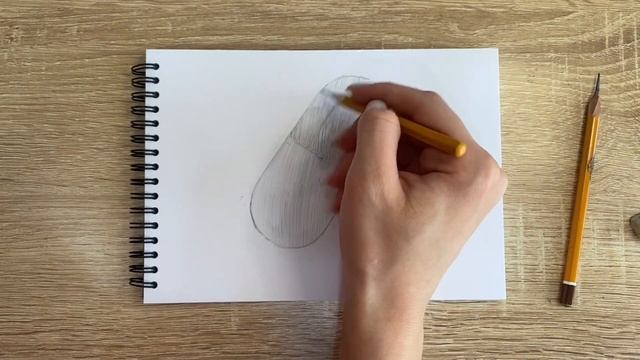 Как нарисовать капсулу карандашом | Рисунок для начинающих поэтапно смотреть онлайн