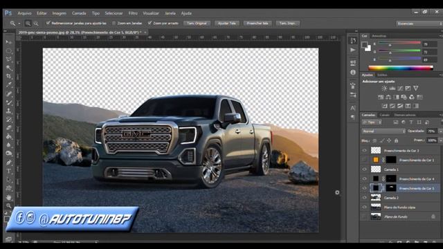 GMC Sierra Denali Tuning (Photoshop Render AT87) смотреть онлайн