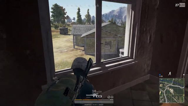 PLAYERUNKNOWN'S BATTLEGROUNDS 340m VSS kill смотреть онлайн