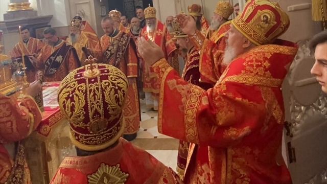 13 августа День Ангела митрополита Вениамина смотреть онлайн