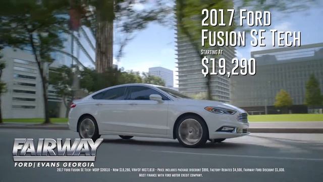 Fairway Ford - Tailgate Season - 2017 Ford Fusion SE Tech смотреть онлайн