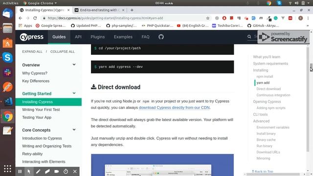 Cypress and Laravel Testing(Part 01) смотреть онлайн