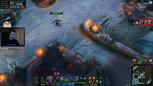 ? Игра в Ущелье ➠ [ БЕЗ РУГАТЕЛЬСТВ ] ➠ League of Legends ? смотреть онлайн