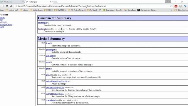 Using Javadoc in BlueJ смотреть онлайн