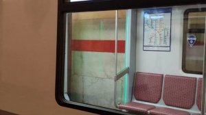 Обкатка пятого Балтийца на 1 линии II Ст. Нарвская