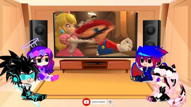 MB Gacha Life: Adrian & Friends React to SMG4 Mario Reacts to Anime Memes смотреть онлайн