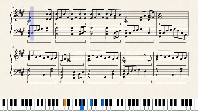 Partitura Lost On You - LP - Piano Version
