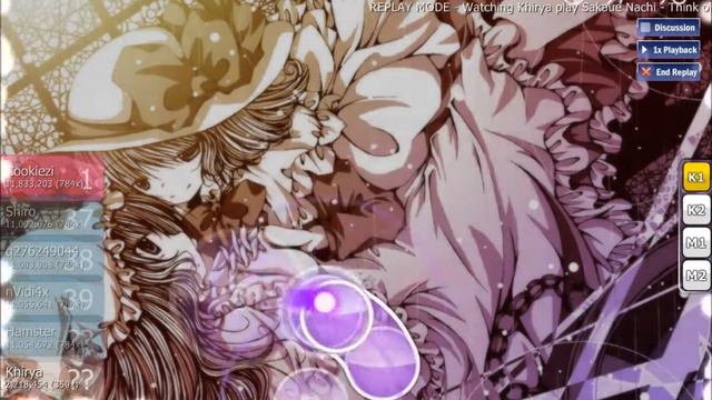 Sakaue Nachi-Think of you on Osu смотреть онлайн