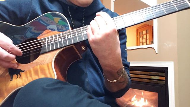 Luna Vista Wolf guitar смотреть онлайн