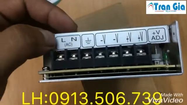 Bộ Nguồn Meanwel 24VDC 4.5A ( MEAN WELL), NES-100-24