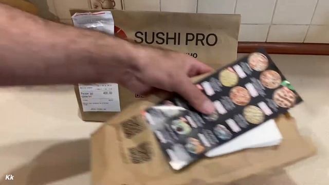 Заказ суши от Sushi PRO, краткий обзор! Pronto pizza. смотреть онлайн