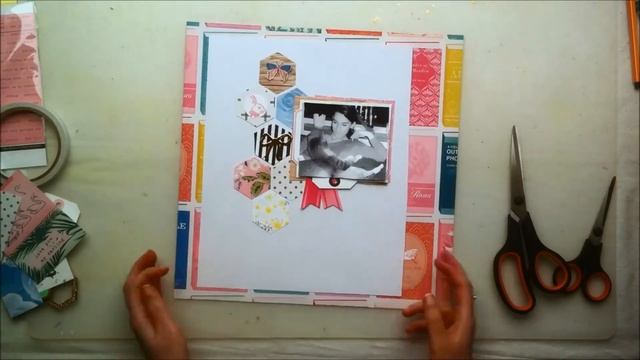 Scrapbooking Process #132: Happy Heart (Citrus Twist February Kits) смотреть онлайн