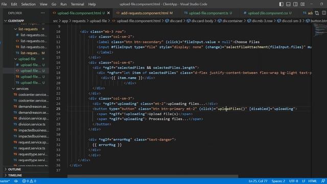 How to upload multiples files to .NET Core WEB API coming from Angular 15 SPA client. #Fullstack De смотреть онлайн