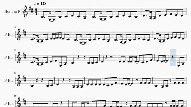 Horn Sheet Music: How to play Chitty Chitty Bang Bang (Paripi Koumei) by QUEENDOM смотреть онлайн