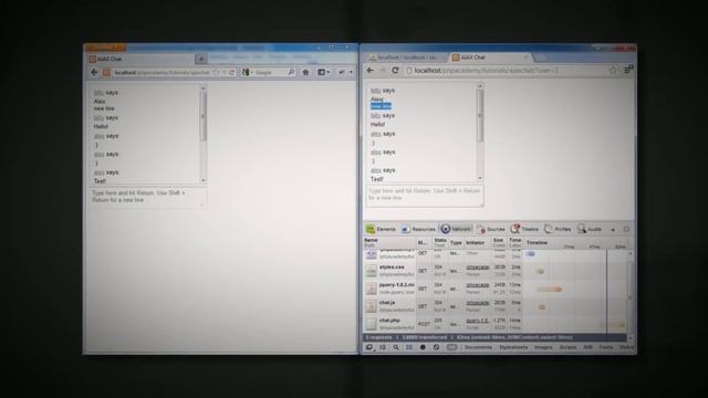 Create a Chat Application with PHP and Ajax смотреть онлайн