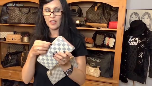 COMPARISON - Louis Vuitton Zippy Wallet Damier Azur - Authentic vs Counterfeit смотреть онлайн