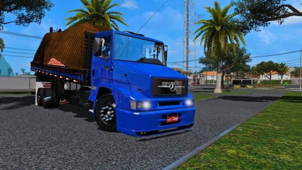 MOD ETS 2 MERCEDES L 1620 ELETRONIC + CARGA INVISIVEL VERSÃO 1.35