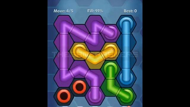 Pipe Lines Hexa Regular Level 1-10 Solution смотреть онлайн