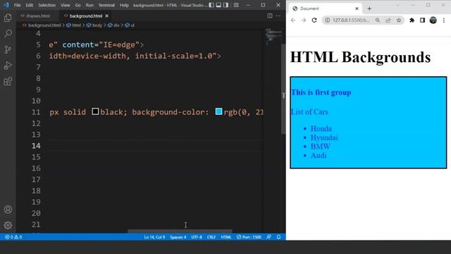 HTML Background Tutorial | Background Attributes In HTML | HTML Tutorial for Beginners | SimpliCode смотреть онлайн