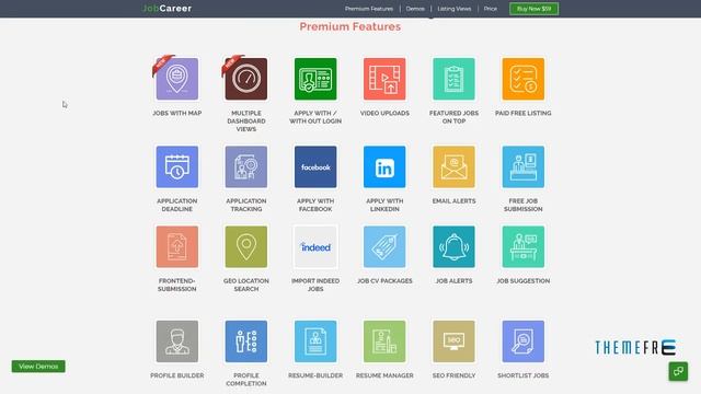 JobCareer Job Board Responsive WordPress Theme Kaolin Wira смотреть онлайн