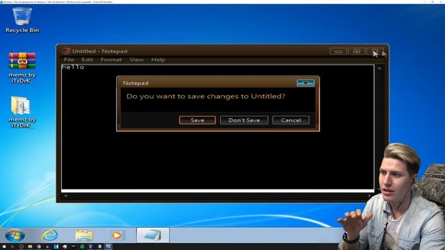 DANK MEMES REKT MY PC! - MEMZ.EXE (Trojan/Virus) смотреть онлайн