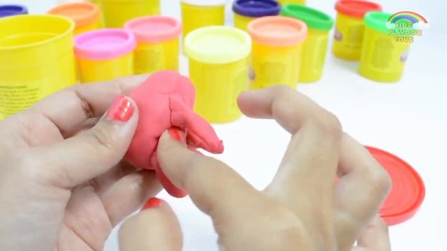 Гигантские Король Kong Play Doh сюрприз игрушка | DIY Play Doh гориллы игрушка решений | Весело & C смотреть онлайн