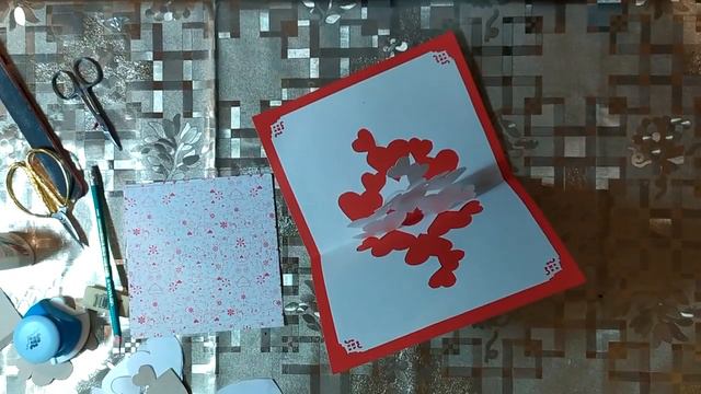 Открытка ко дню Святого Валентина. смотреть онлайн